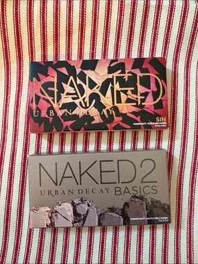 Urban Decay Naked Sun & Naked2 Eyeshadow Palettes - NIB